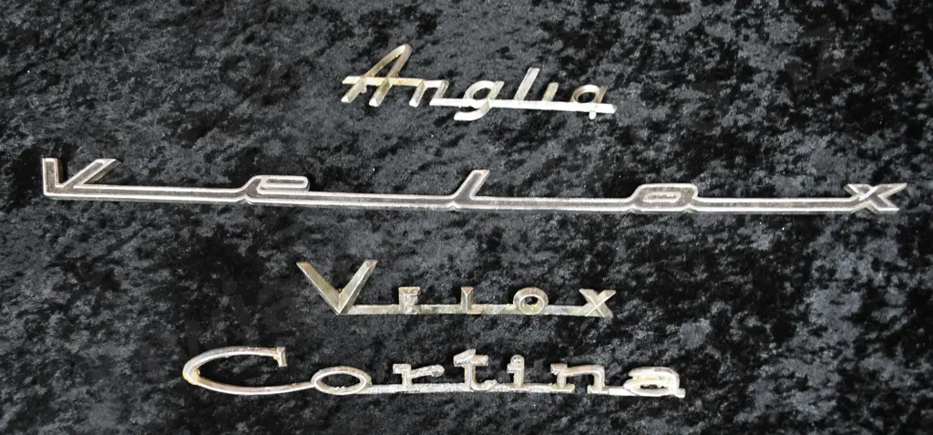 CAR NAME BADGES ZODIAC, VELOX, CORTINA  ETC Image 1++