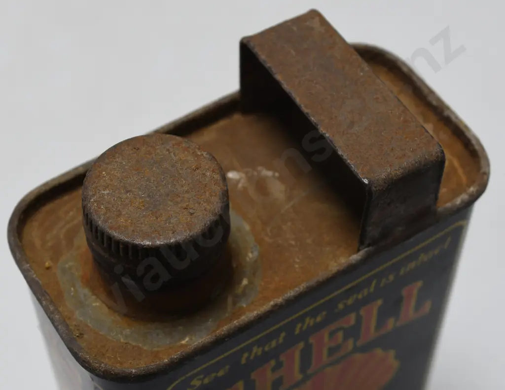 SHELL MOTOR OIL TIN Image 1++