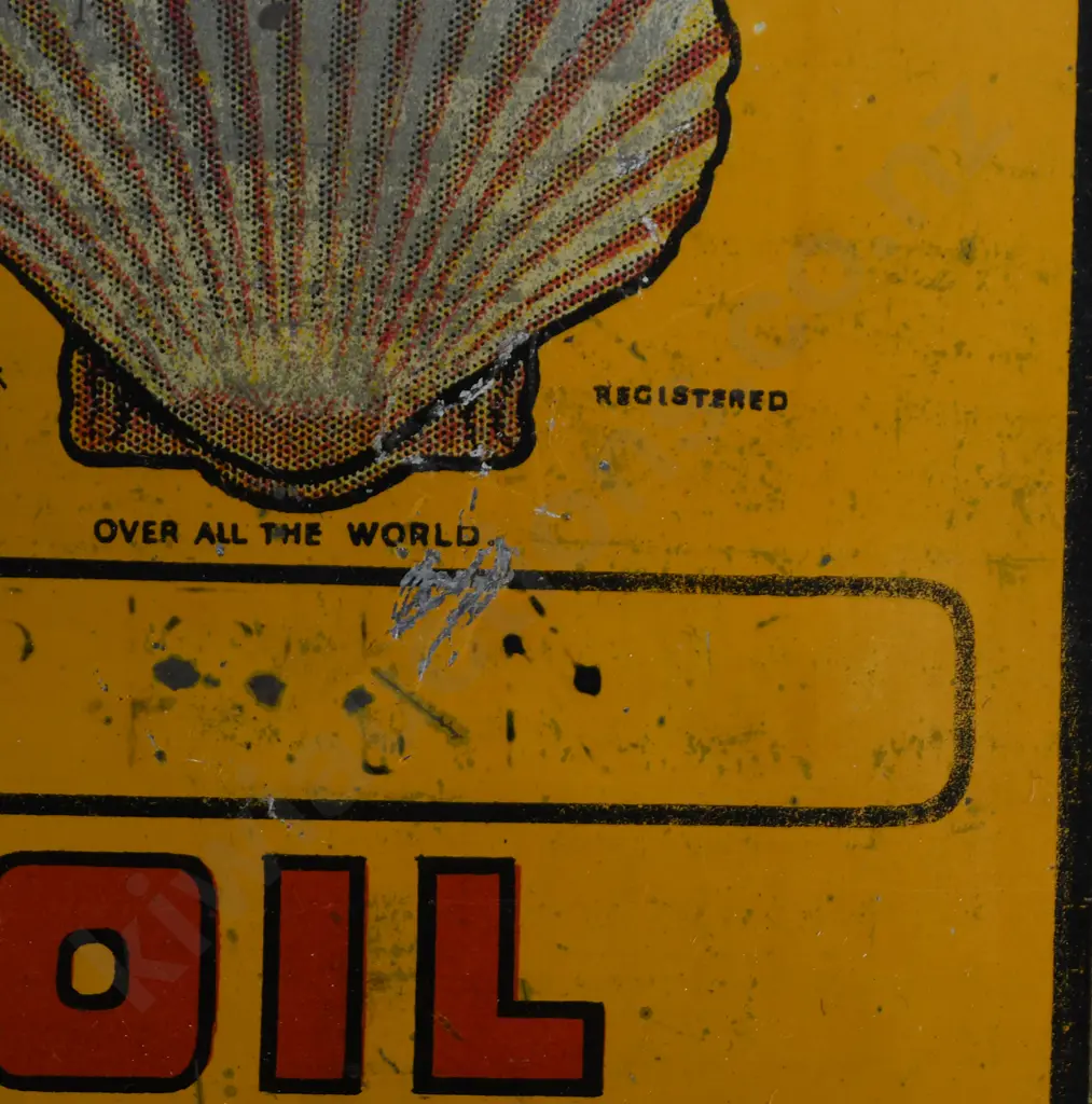 SHELL OIL TIN Image 1++