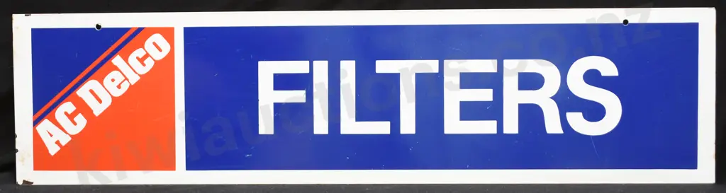 AC DELCO FILTERS TIN SIGN Image 1++
