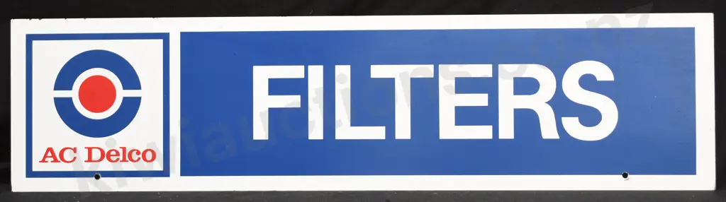 AC DELCO FILTERS TIN SIGN Image 1++
