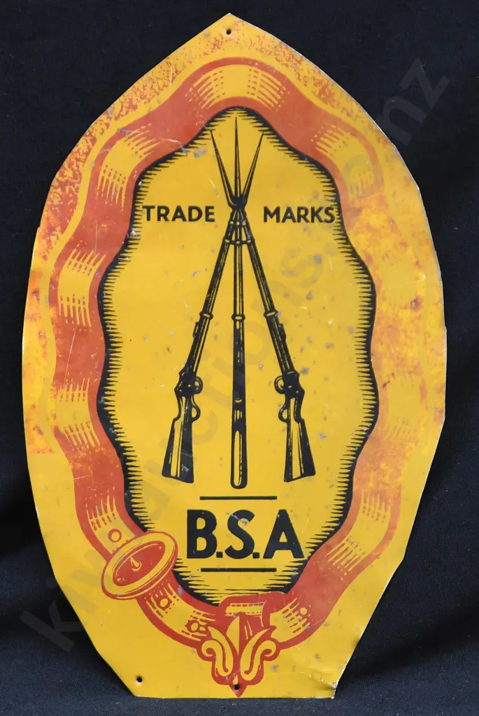 BSA TIN SIGN Image 1++