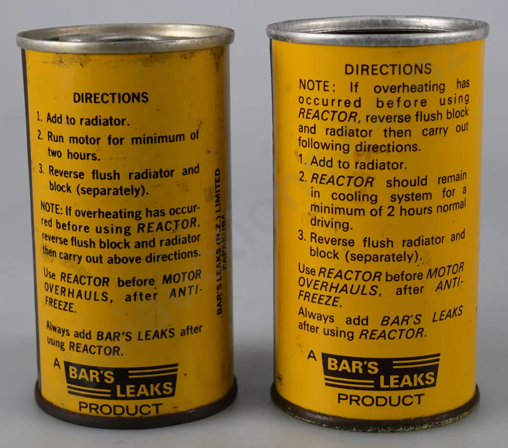 ASSORTED OIL AND MOTORING TINS Image 1++