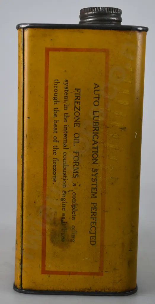 FIREZONE OIL TIN Image 1++