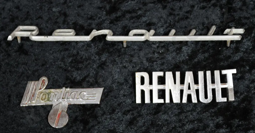 CHROME CAR NAME BADGES Image 1++