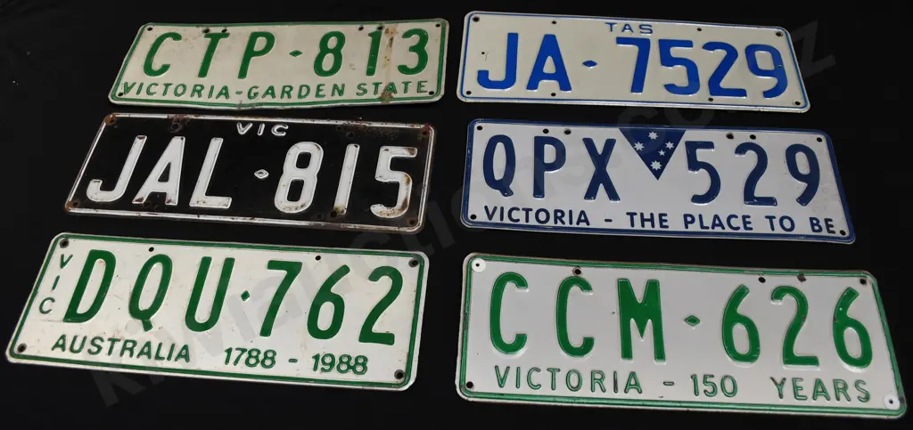 AUSTRALIAN NUMBER PLATES Image 1++