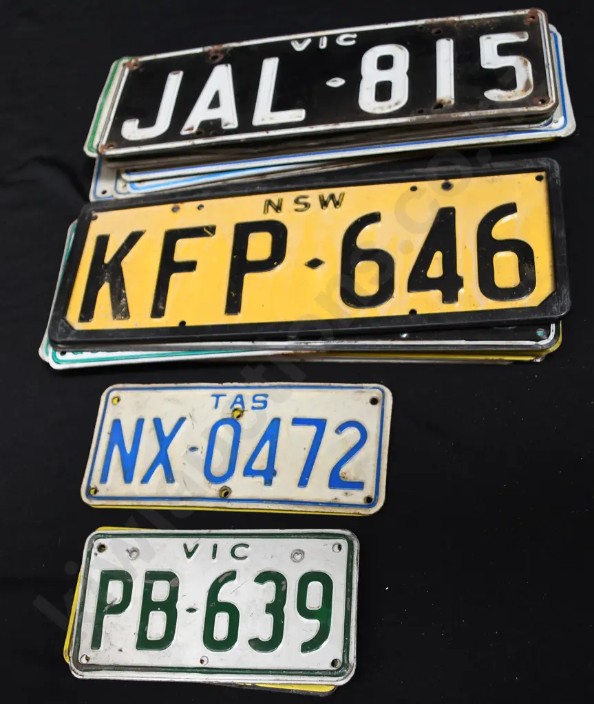 AUSTRALIAN NUMBER PLATES Image 1++