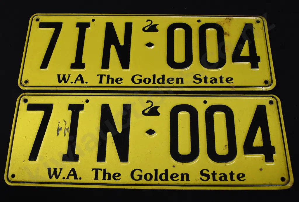 AUSTRALIAN NUMBER PLATES Image 1++
