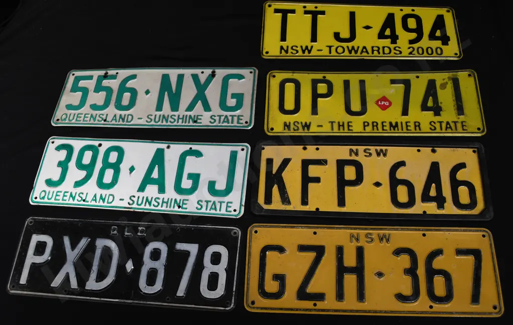 AUSTRALIAN NUMBER PLATES Image 1++