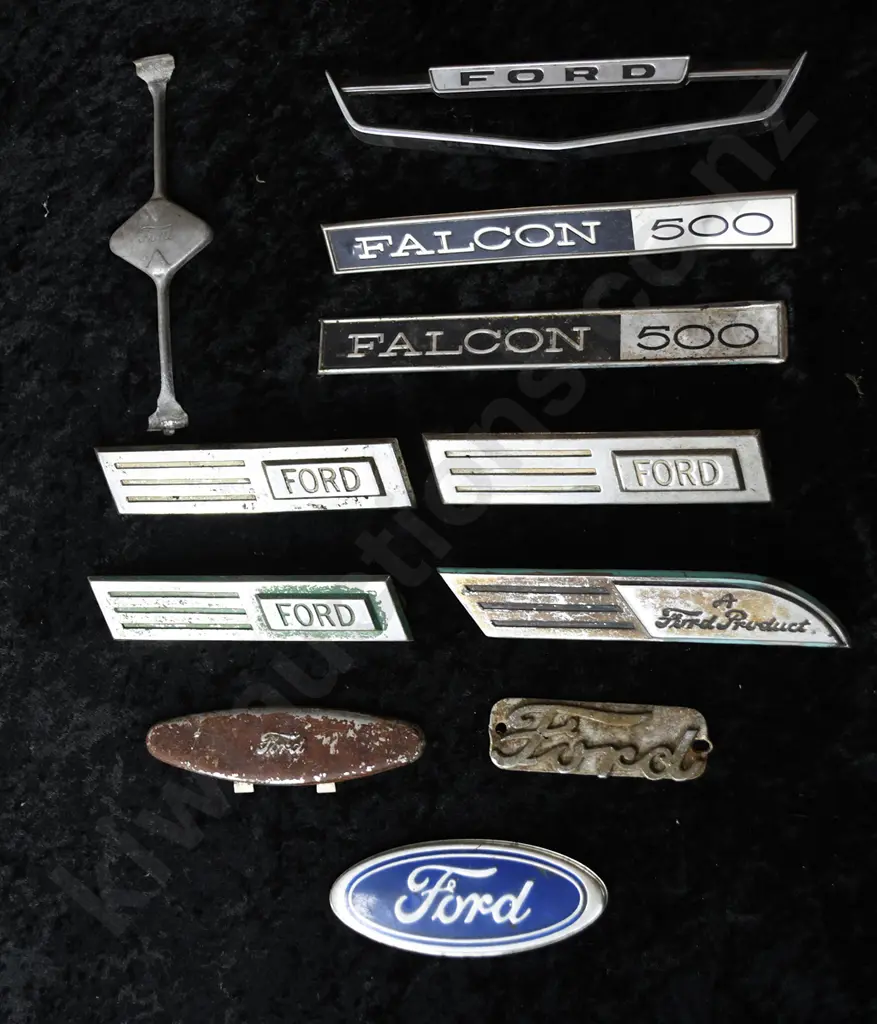 CHROME FORD CAR NAME BADGES Image 1++