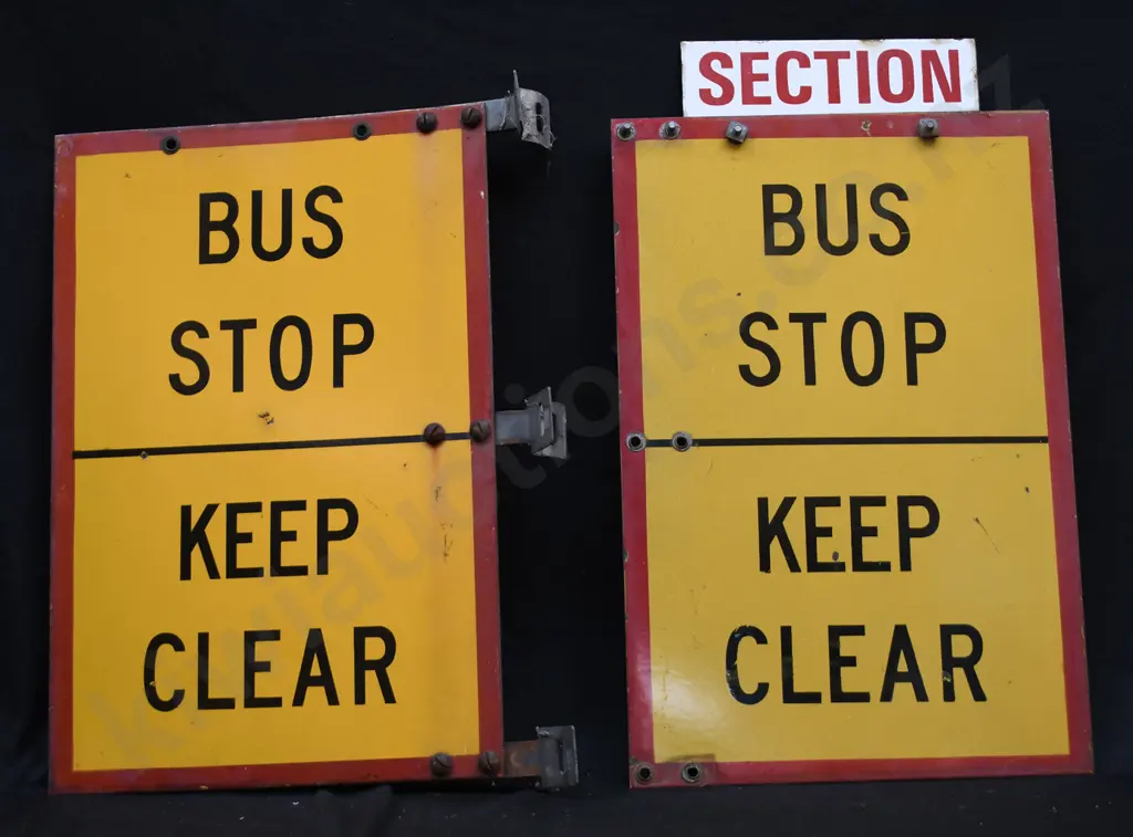BUS STOP ROAD SIGNS Image 1++