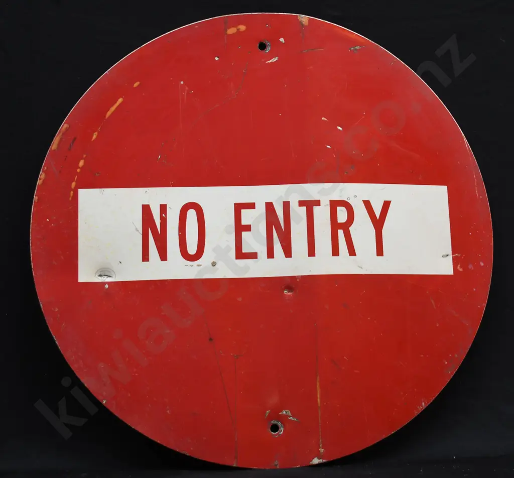 NO ENTRY ROAD SIGN Image 1++
