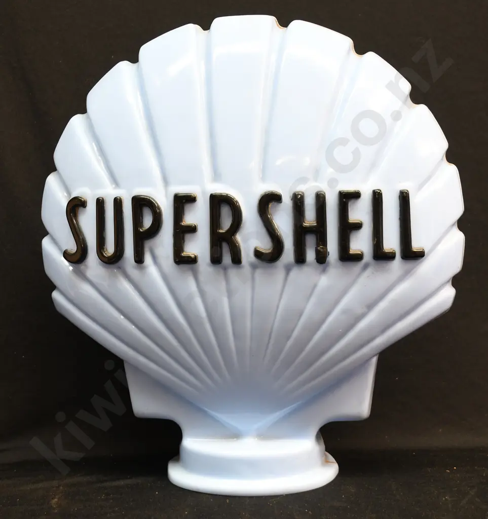 SHELL PETROL BOWSER TOP GLOBE DOUBLE SIDED Image 1++