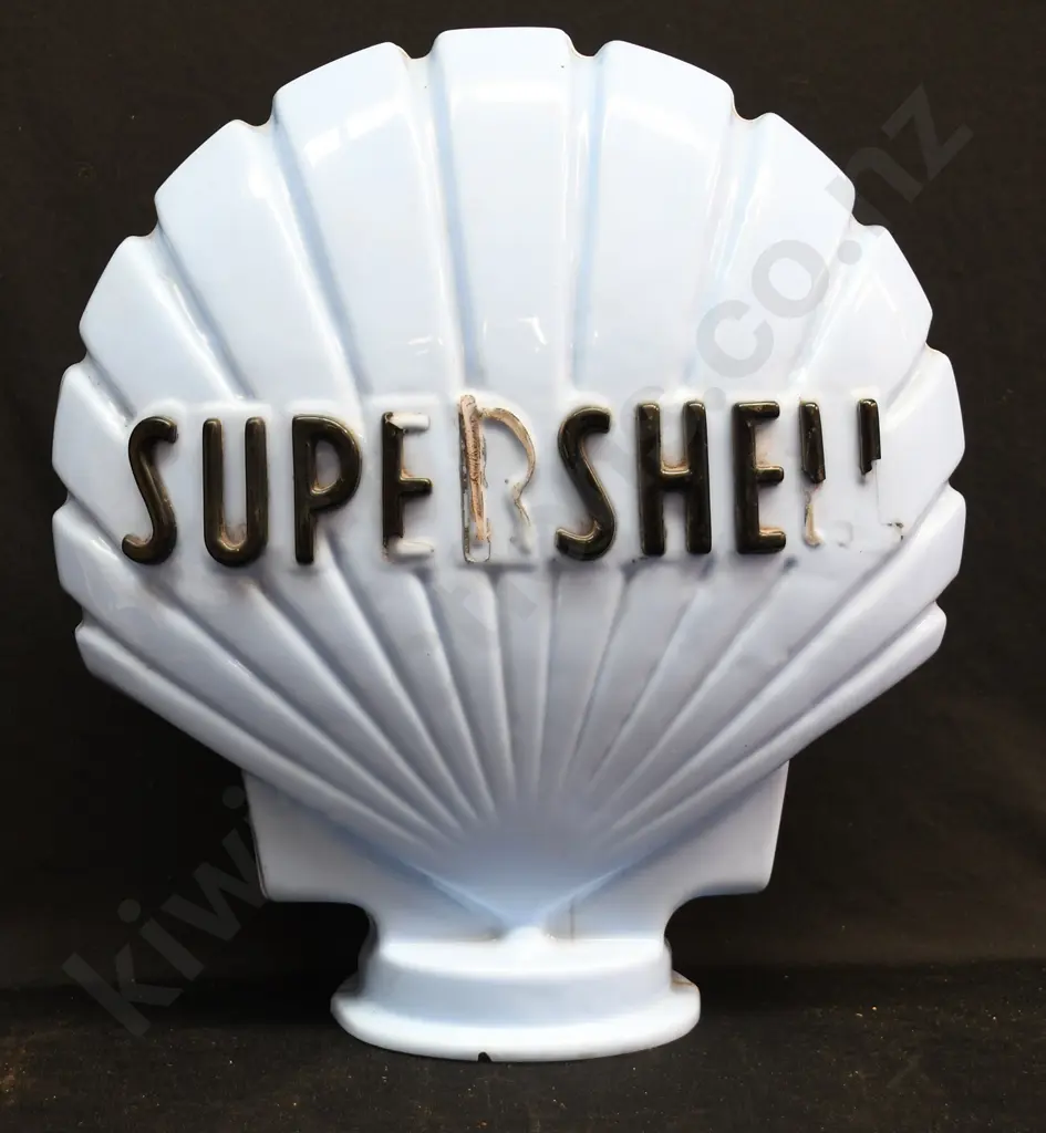 SHELL PETROL BOWSER TOP GLOBE DOUBLE SIDED Image 1++
