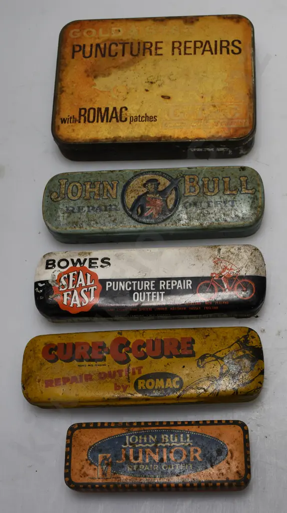 VINTAGE TYRE REPAIR KITS Image 1++