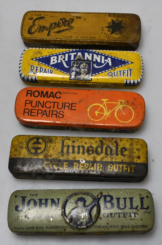 VINTAGE TYRE REPAIR KITS Image 1++