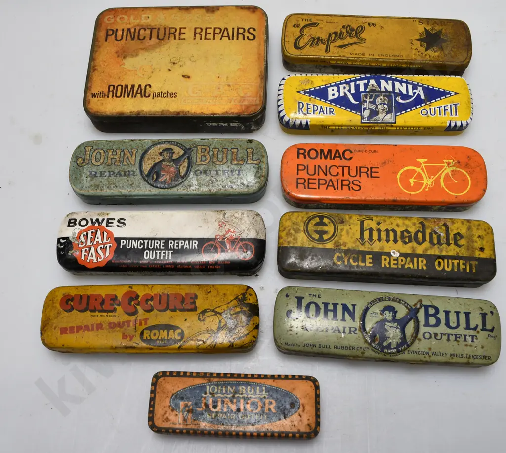 VINTAGE TYRE REPAIR KITS Image 1++
