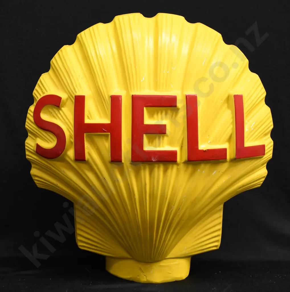 SHELL PETROL BOWSER TOP GLOBE DOUBLE SIDED Image 1++