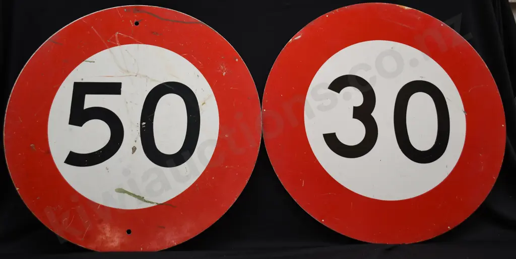 SPEED LIMIT ROAD SIGNS Image 1++