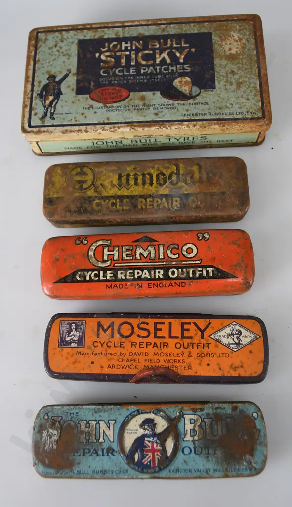 VINTAGE TYRE REPAIR KITS Image 1++