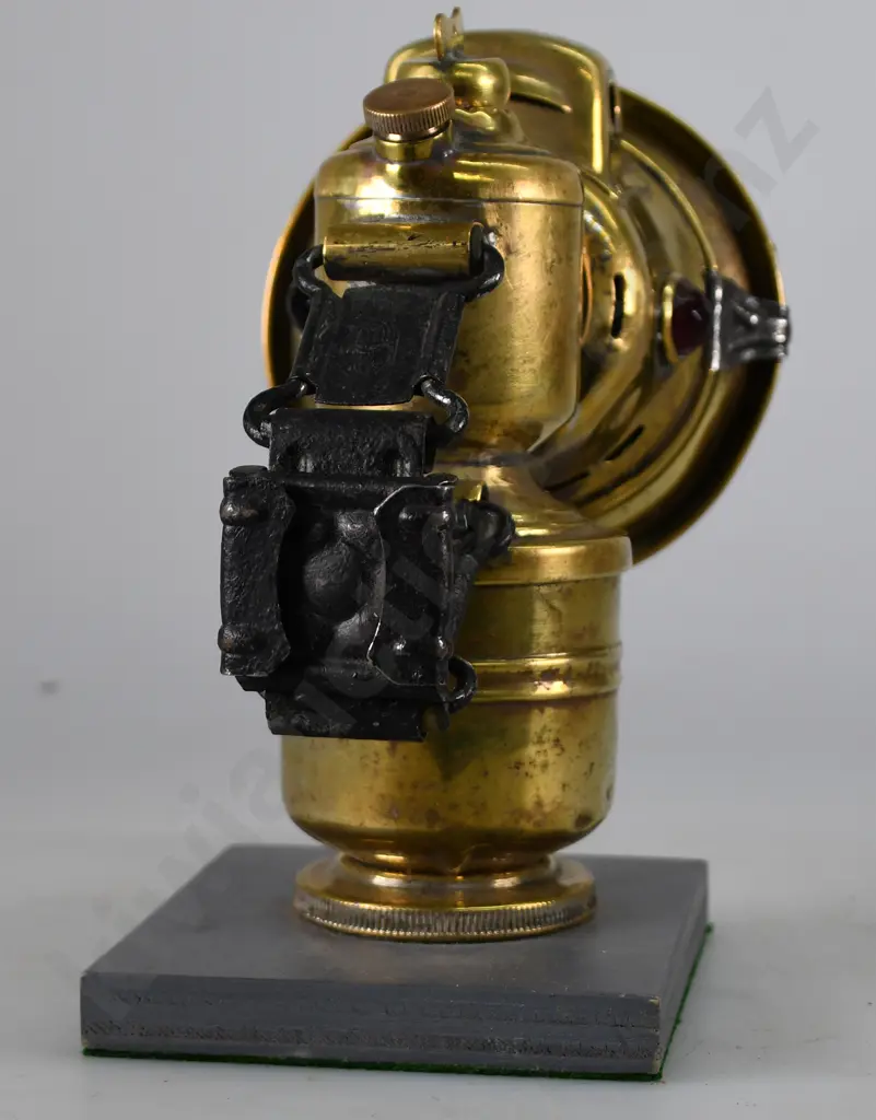 CARBIDE BRASS BIKE LAMP Image 1++