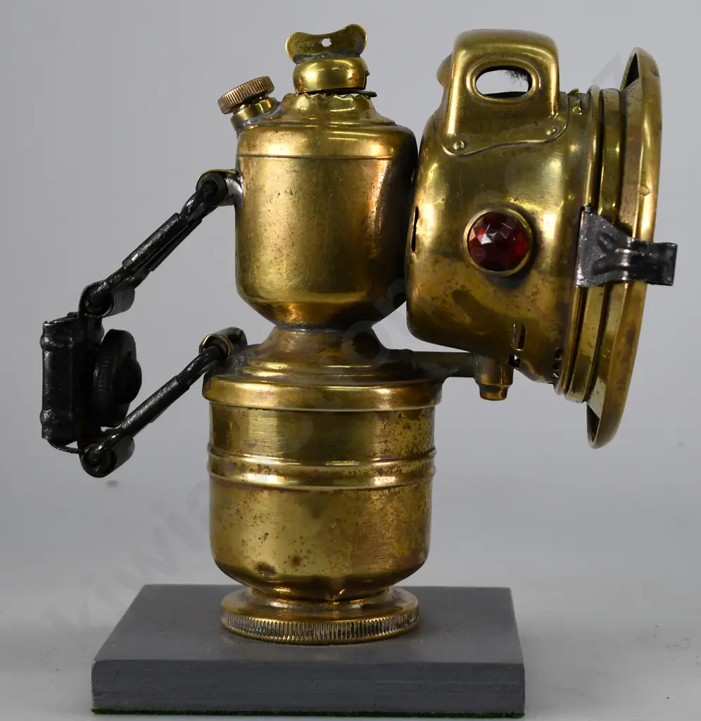 CARBIDE BRASS BIKE LAMP Image 1++