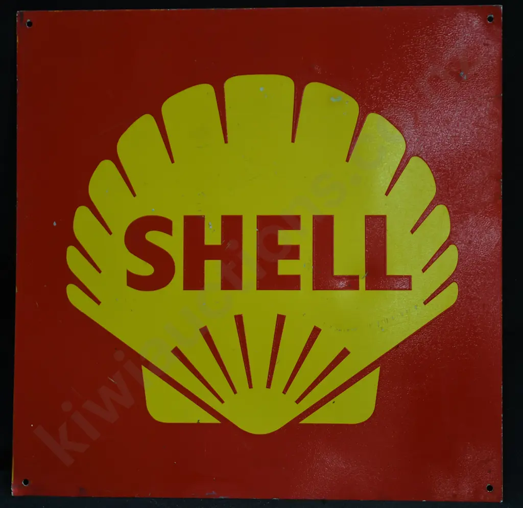 SHELL PETROL BOWSER TIN SIGN Image 1++