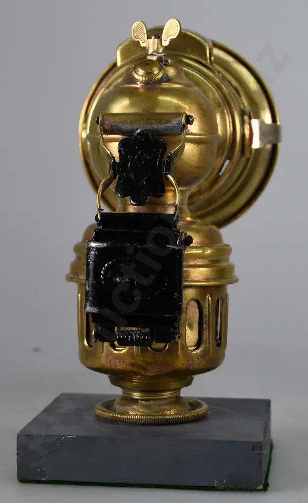 CARBIDE BRASS BIKE LAMP Image 1++