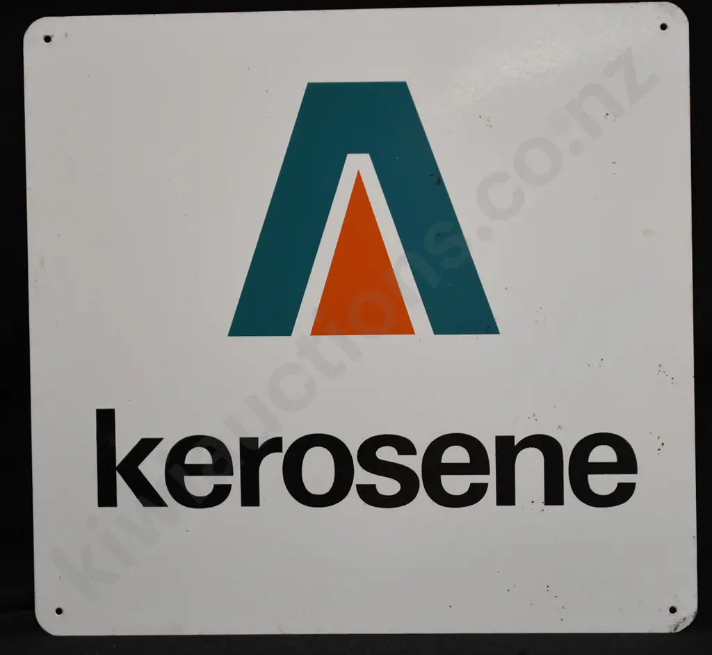 ATLANTIC KEROSENE BOWSER TIN SIGN Image 1++