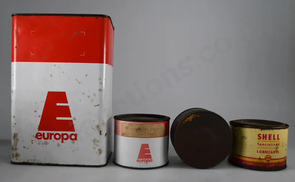 ASSORTED AUTOMOTIVE TINS Image 1++