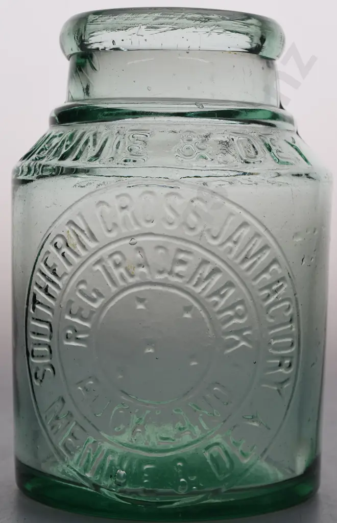 MENNIE & DEY SOUTHERN CROSS JAM JAR Image 1++