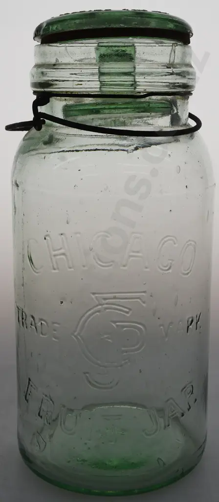 CHICAGO FRUIT JAR Image 1++