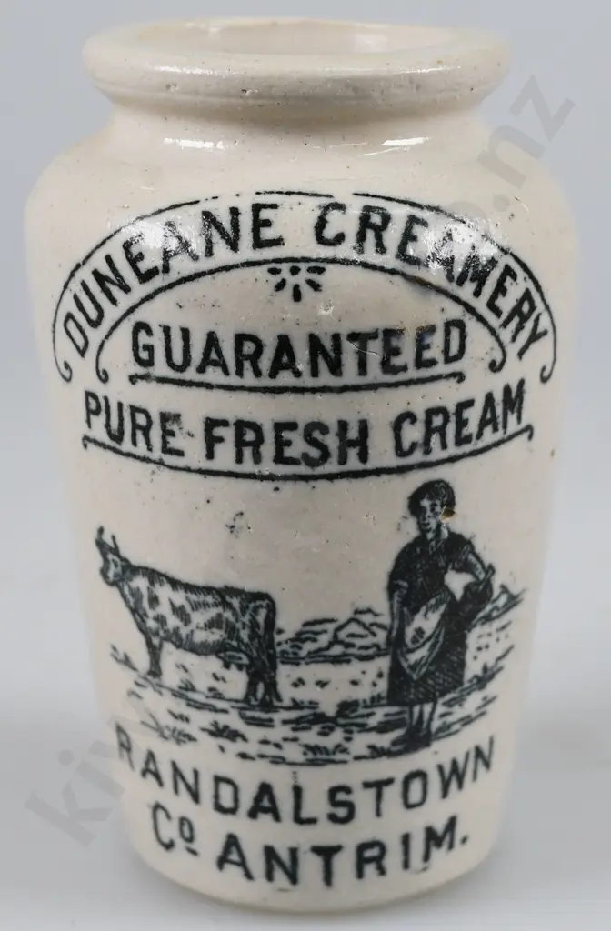 DUNEANE CREAMERY RANDALSTOWN CREAM POT Image 1++