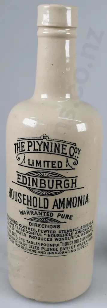 PLYNINE AMMONIA STONEWARE BOTTLES Image 1++