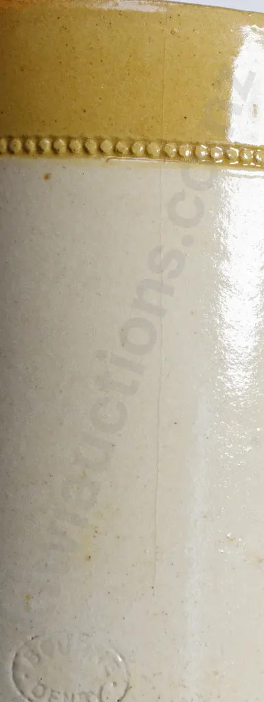 FITCH LONDON, PECK'S LONDON STONEWARE CHEESE POTS Image 1++