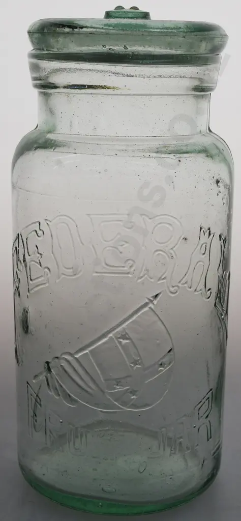 FEDERAL FRUIT JAR Image 1++