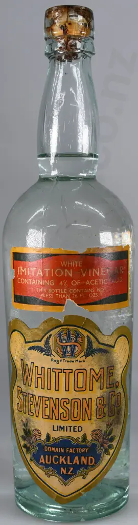 LABELLED NORTH ISLAND HOUSEHOLD BOTTLES Image 1++