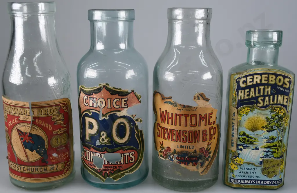 LABELLED HOUSEHOLD BOTTLES Image 1++