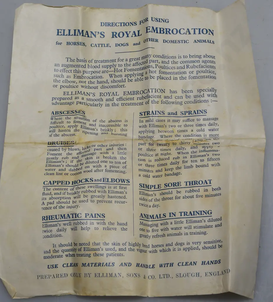 ELLIMANS EMBROCATION BOTTLES Image 1++