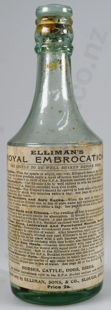 ELLIMANS EMBROCATION BOTTLES Image 1++