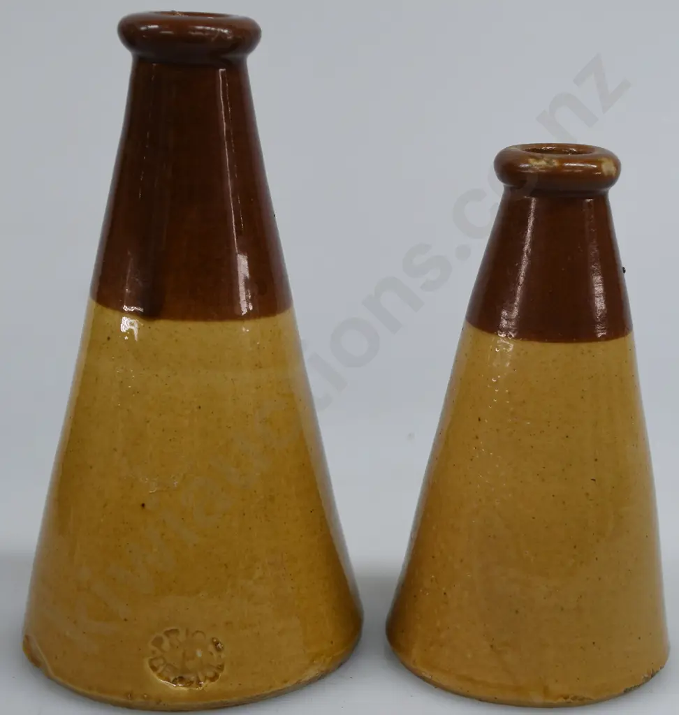 STONEWARE CONE INK BOTTLES Image 1++