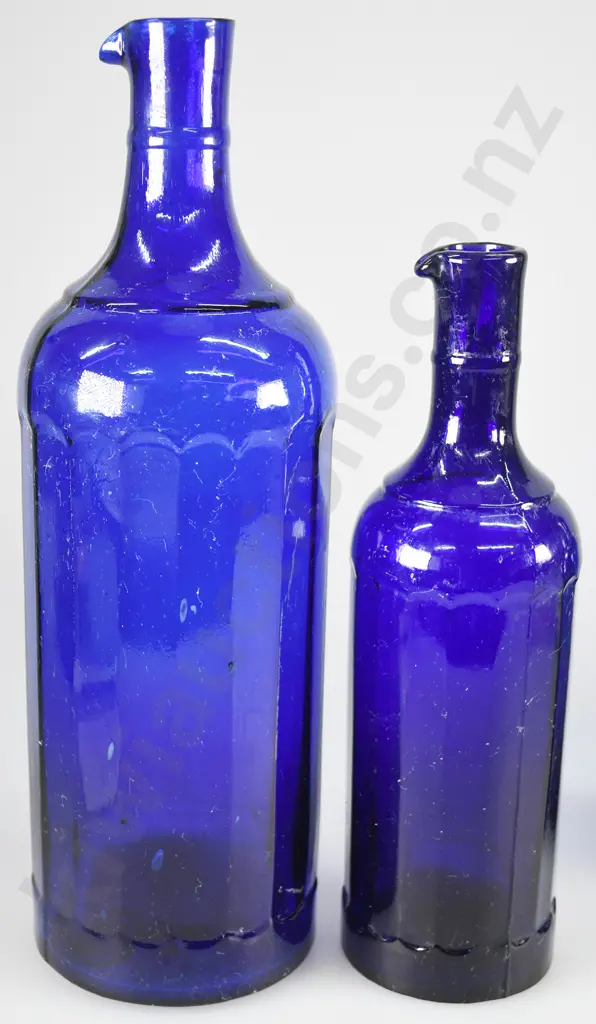 SET OF 5 GRADUATED COBALT BLUE MASTER INKS Image 1++
