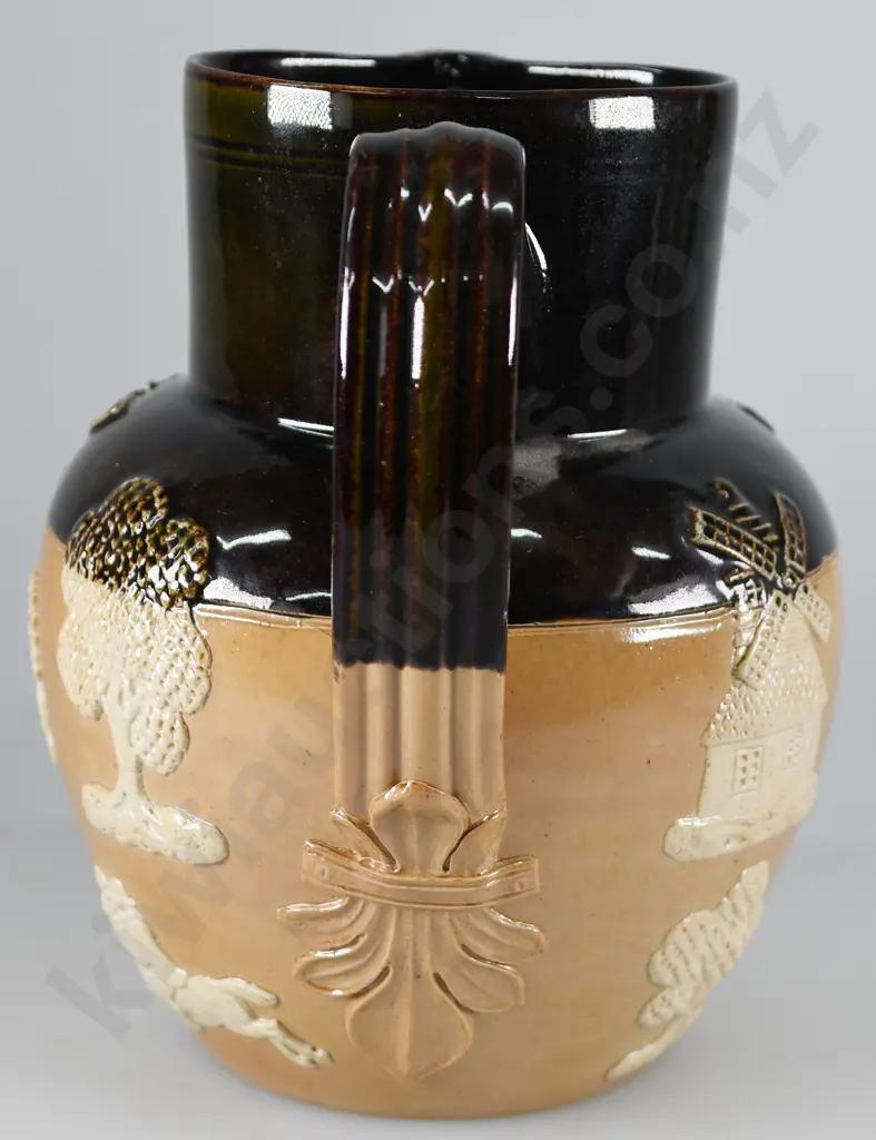 DEWAR’S WHISKY STONEWARE WATER JUG Image 1++