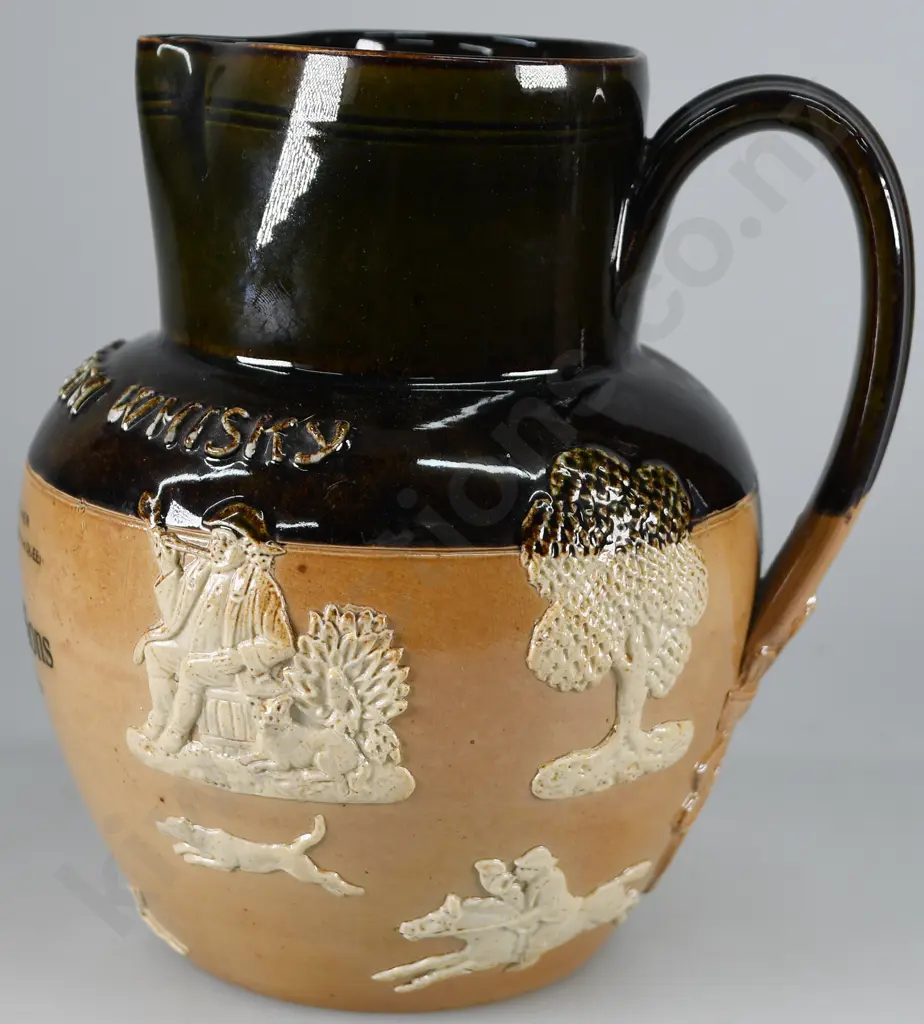 DEWAR’S WHISKY STONEWARE WATER JUG Image 1++