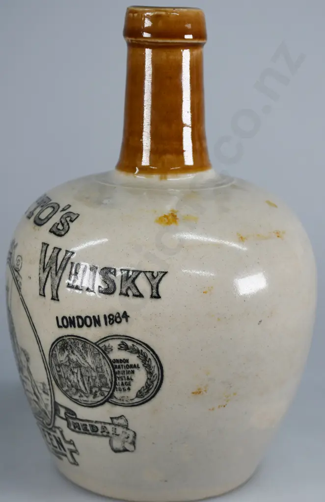 CATTO’S STONEWARE WHISKY JUG Image 1++