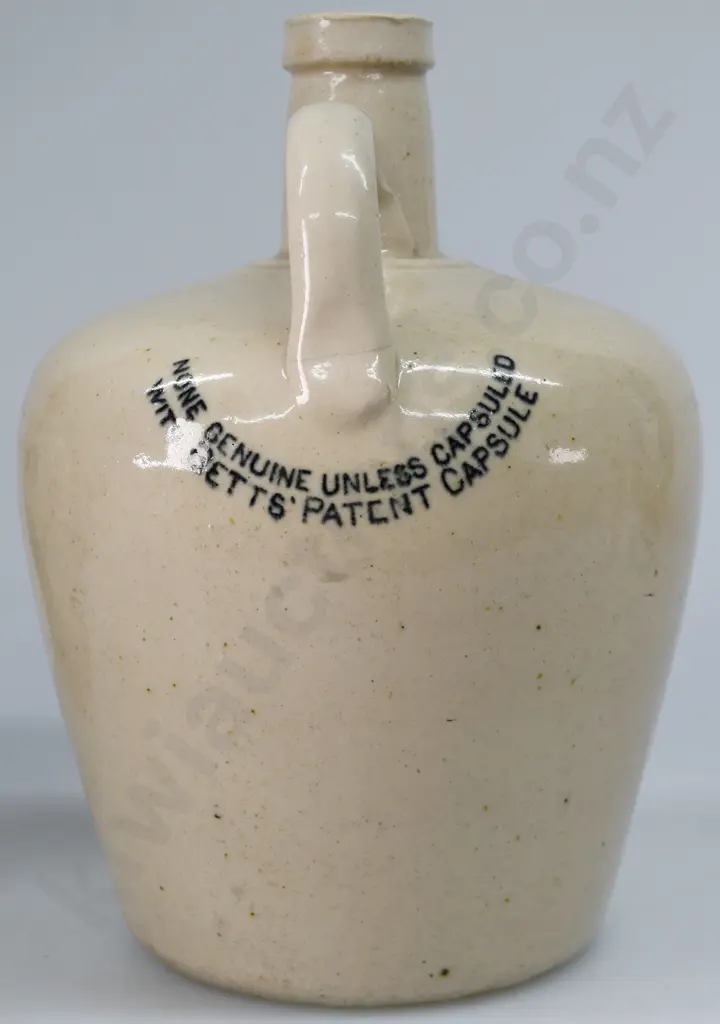 THE TAPPIT HEN STONEWARE WHISKY JUG Image 1++