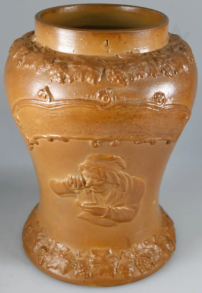 SCOTTISH STONEWARE SNUFF JARS Image 1++