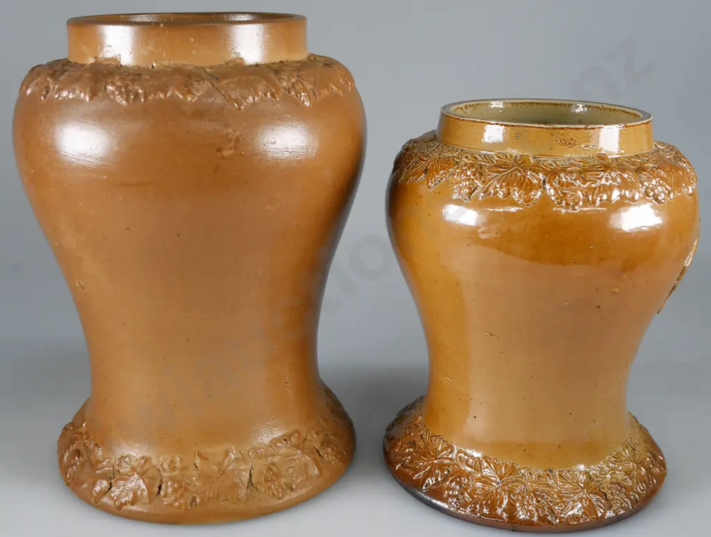 SCOTTISH STONEWARE SNUFF JARS Image 1++