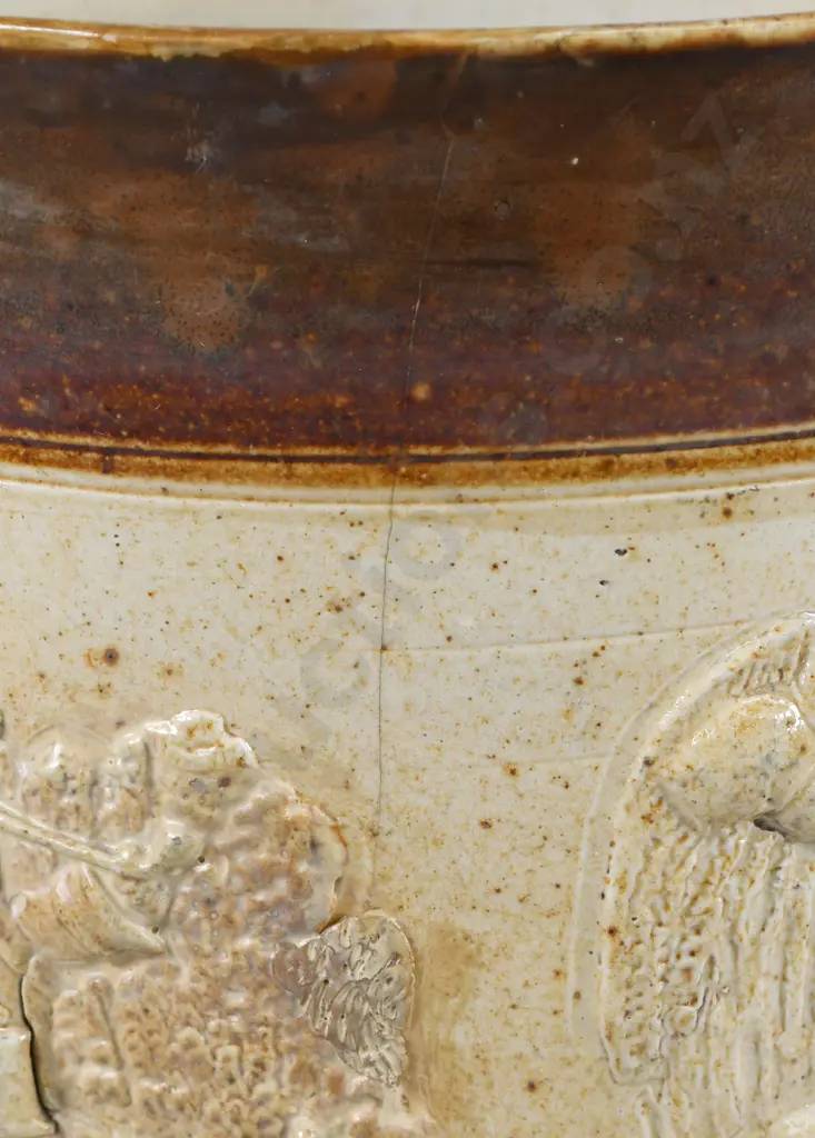 EARLY STONEWARE LOVING CUP Image 1++