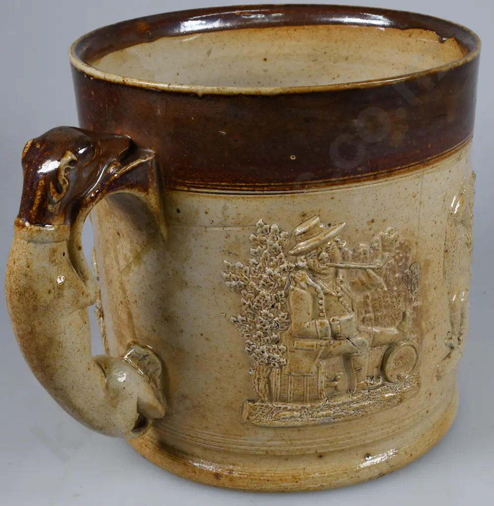 EARLY STONEWARE LOVING CUP Image 1++